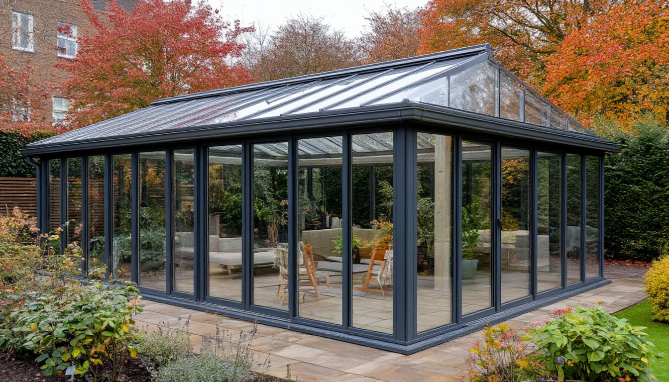 Алюминиевые конструкции для зимнего сада