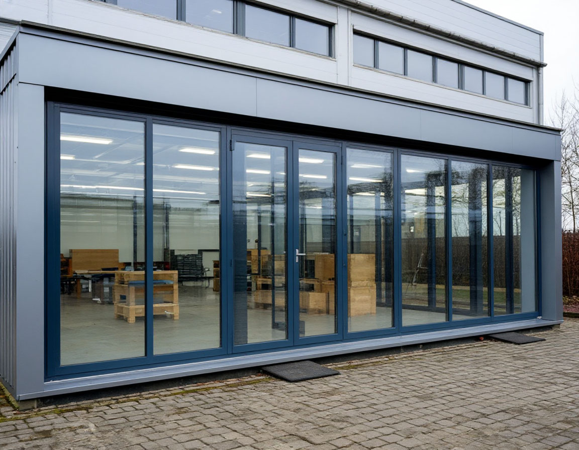 Неотапливаемые помещения — алюминиевое остекление